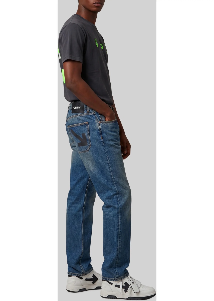 Blugi Slim Relax Half Harrow Jeans - Img 2