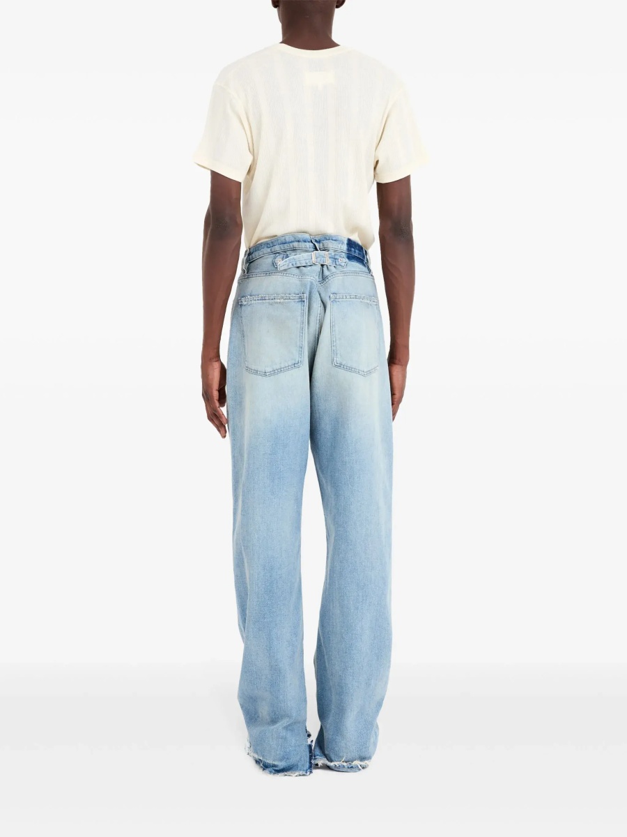 Blugi Straight-leg jeans with buckle - Img 7