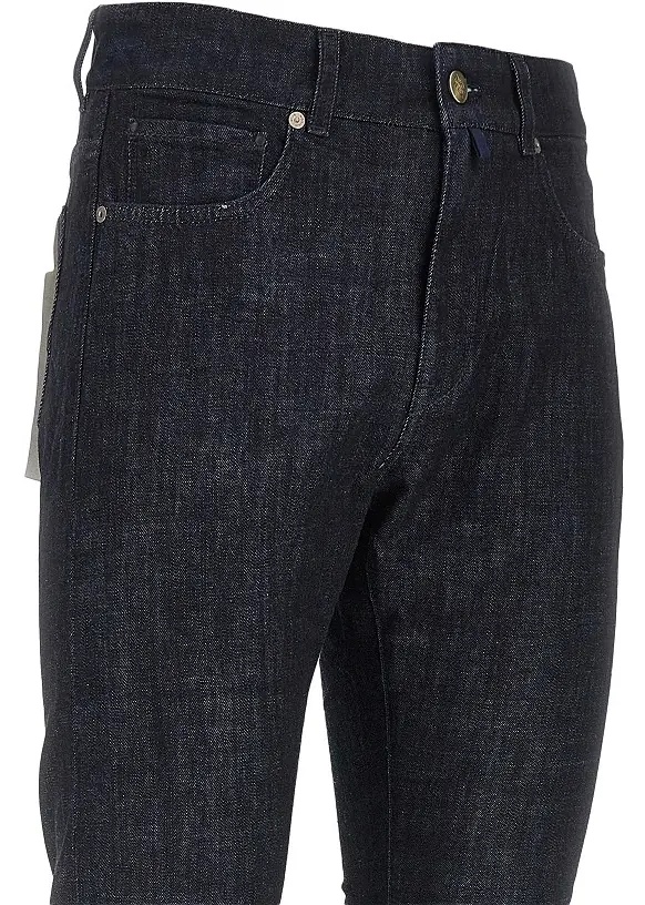 Blugi Stretch denim slim fit jeans - Img 2