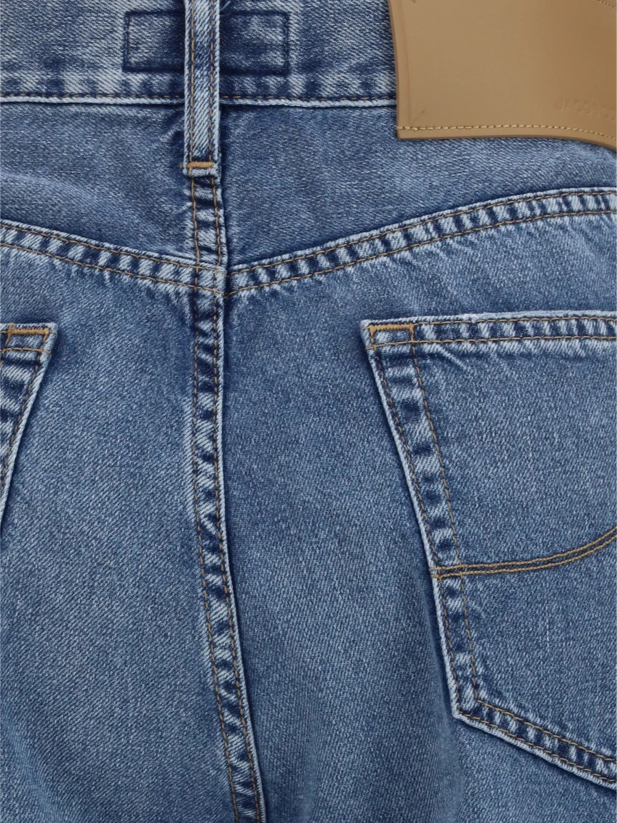 Blugi Wide 5 Pocket Jeans - Img 4