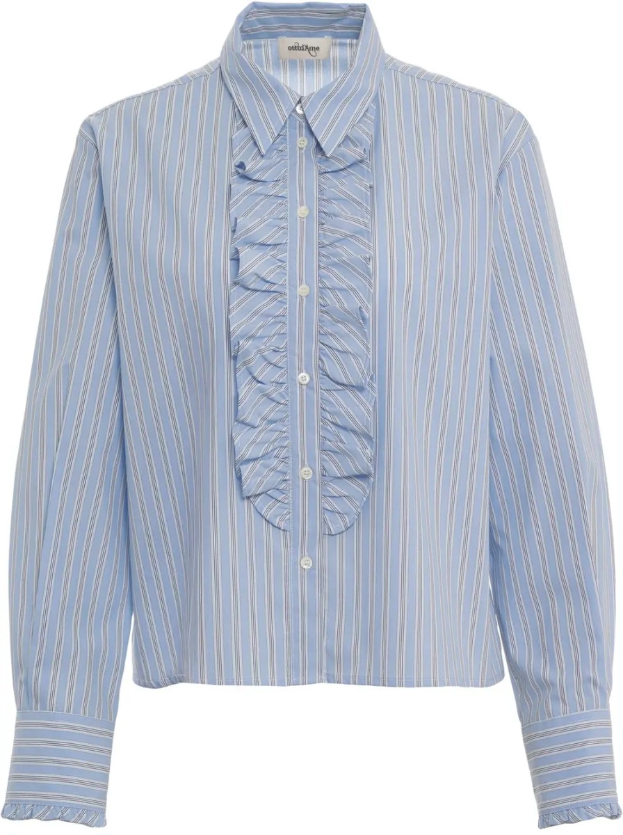 Bluza Blouse 'Ign' with ruffle details - Img 2
