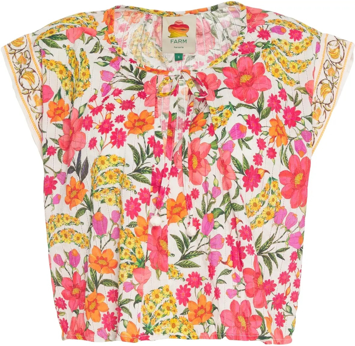 Bluza Blouse with floral pattern - Img 2