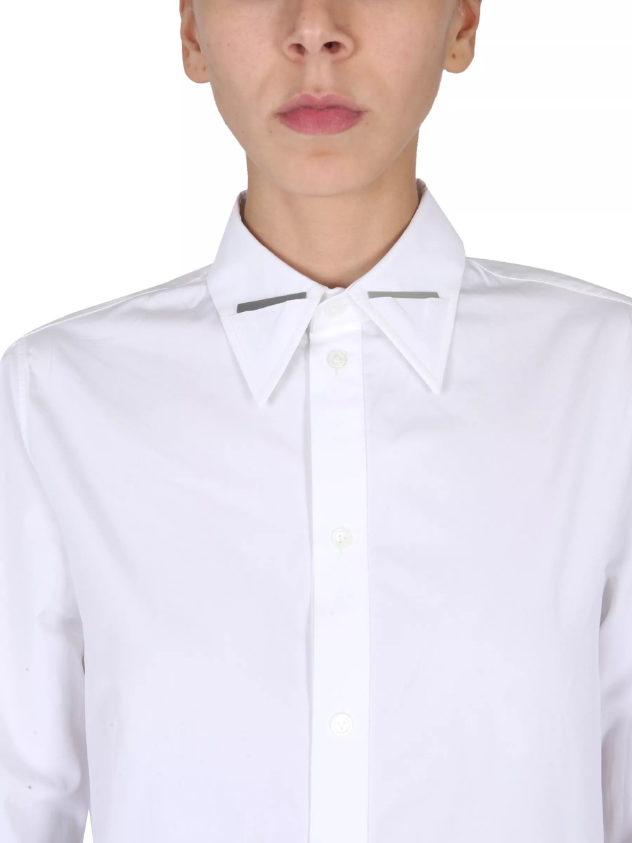 Bluza Camicia Con Colletto A Punta - Img 4