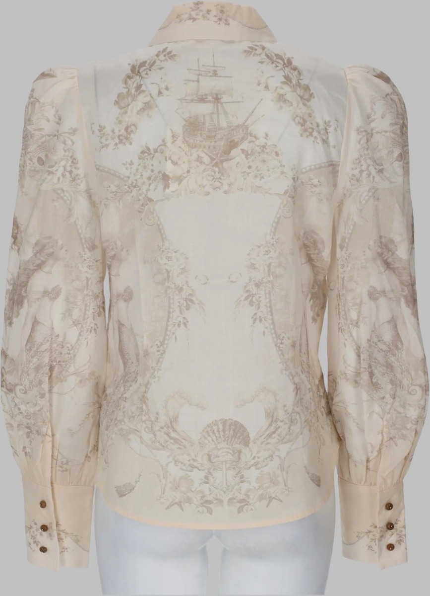 Bluza Camicia Con Stampa - Img 2