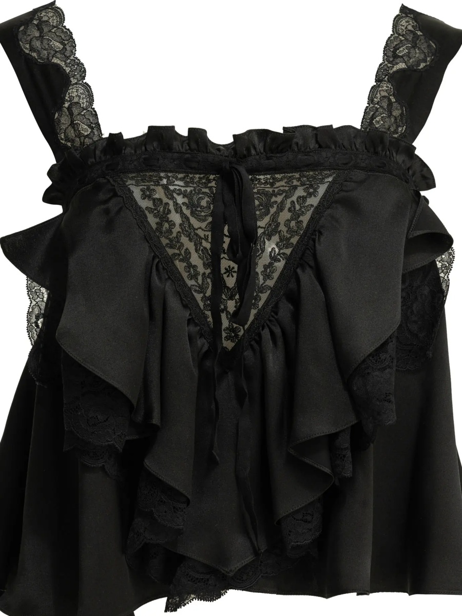 Bluza Casual top with ruffles - Img 3