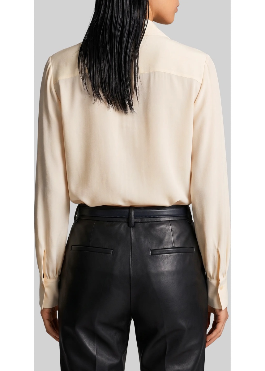 Bluza Champagne Double Georgette Blouse - Img 3
