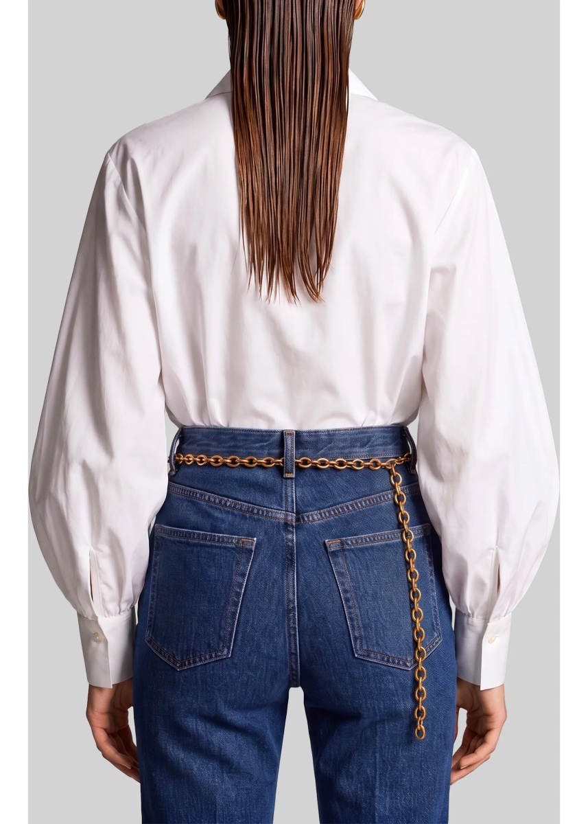 Bluza Cotton Poplin Blouse - Img 3