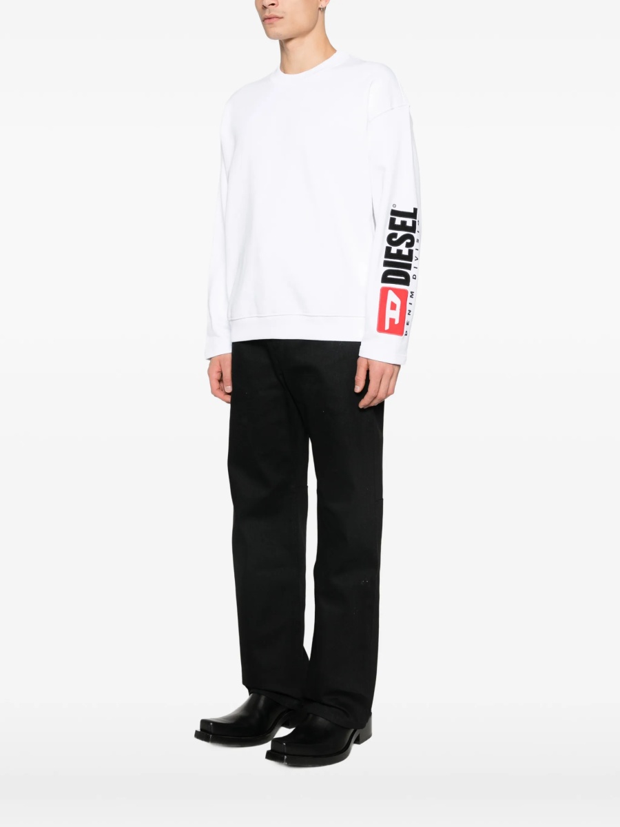 Bluza de trening Diesel alba - Img 3