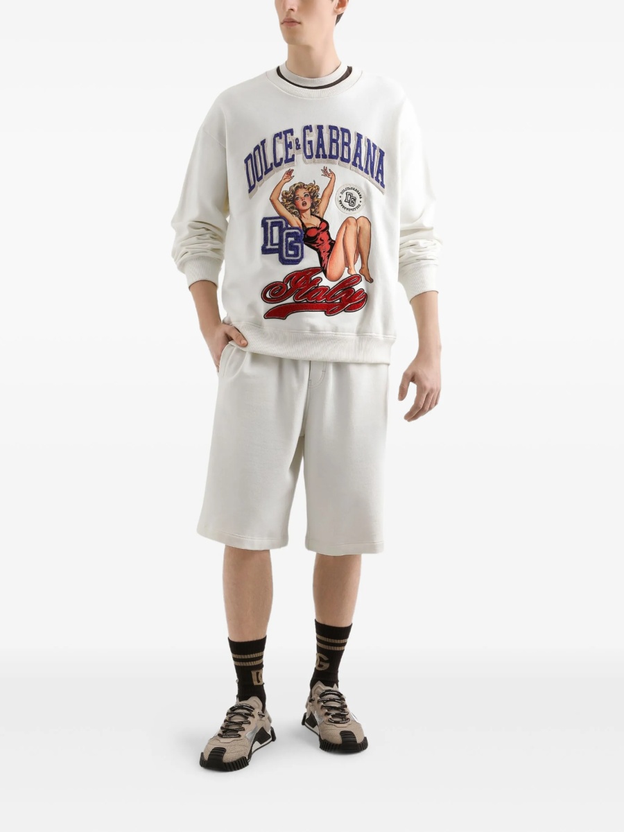 Bluza de trening Dolce &amp; Gabbana alba - Img 2