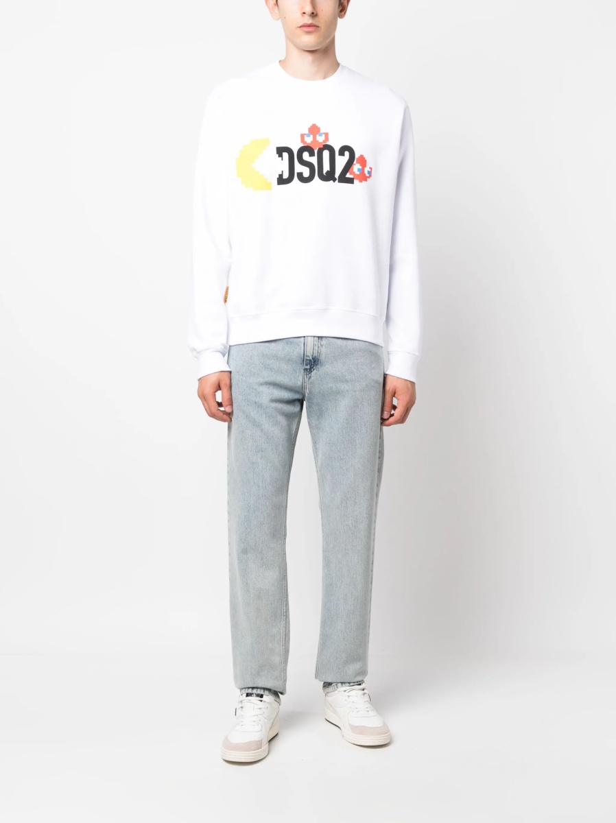 Bluza de trening DSQUARED2 alba - Img 2