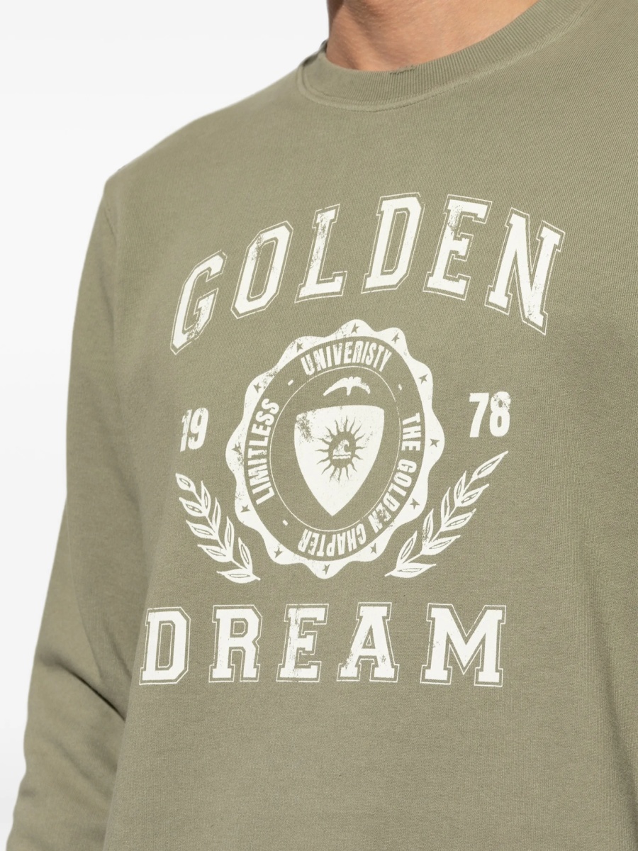 Bluza de trening Golden Goose verde - Img 5