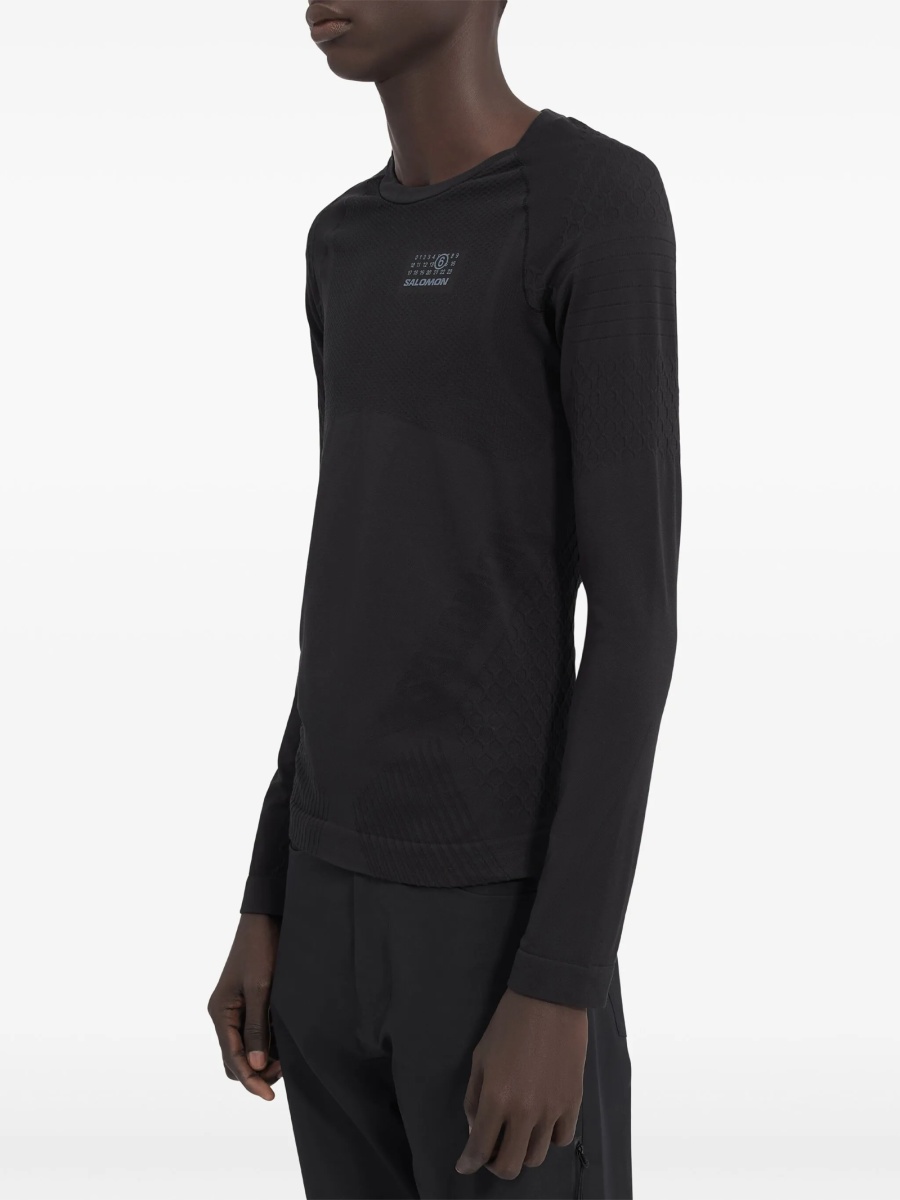 Bluza de trening MM6 Maison Margiela neagra - Img 5