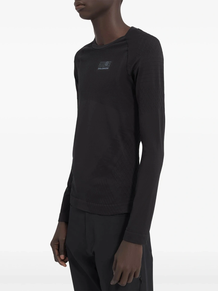 Bluza de trening MM6 Maison Margiela neagra - Img 5