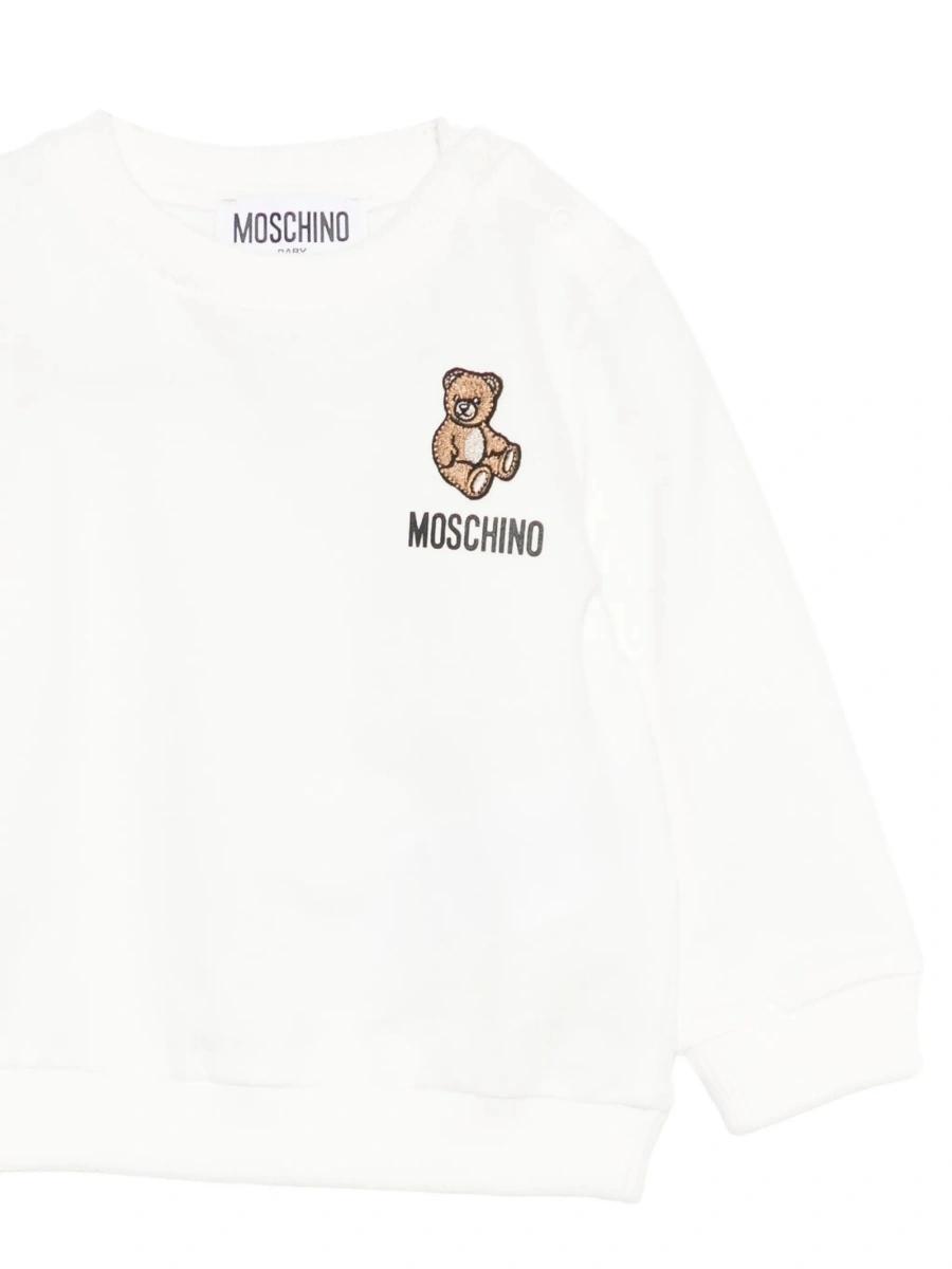 Bluza de trening Moschino alba - Img 3