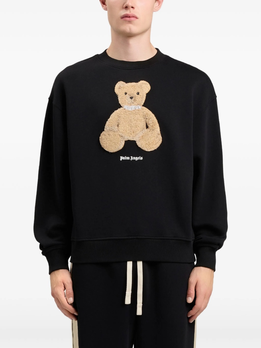 Bluza de trening Palm Angels Bear neagra - Img 3