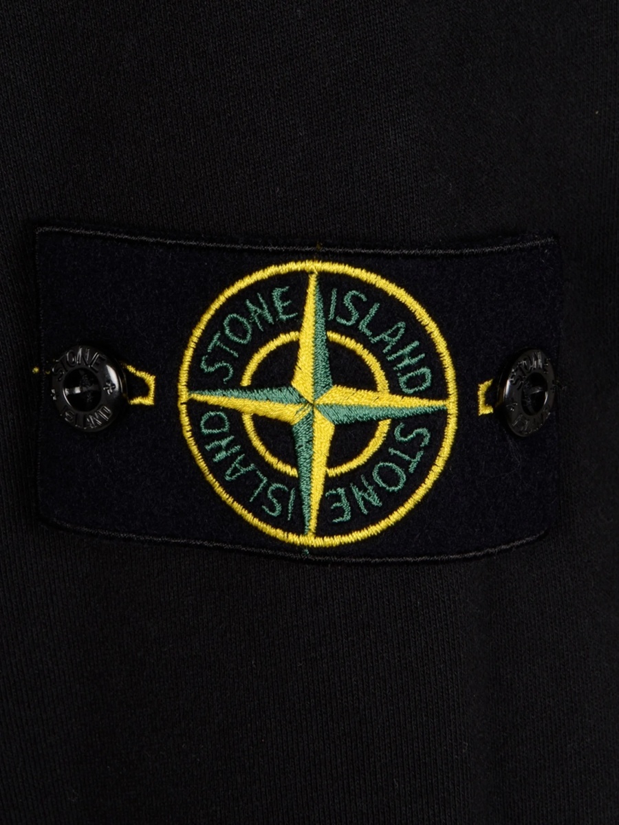 Bluza de trening Stone Island neagra - Img 3