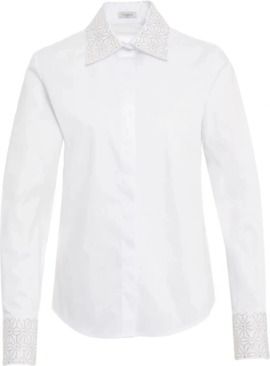 Bluza eleganta Himon's alba - Img 2