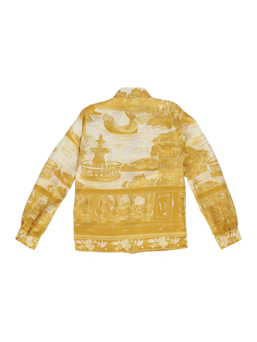 Bluza FORMAL SHIRT TWILL SETA THE GROTTO GOLD KIDS - Img 2