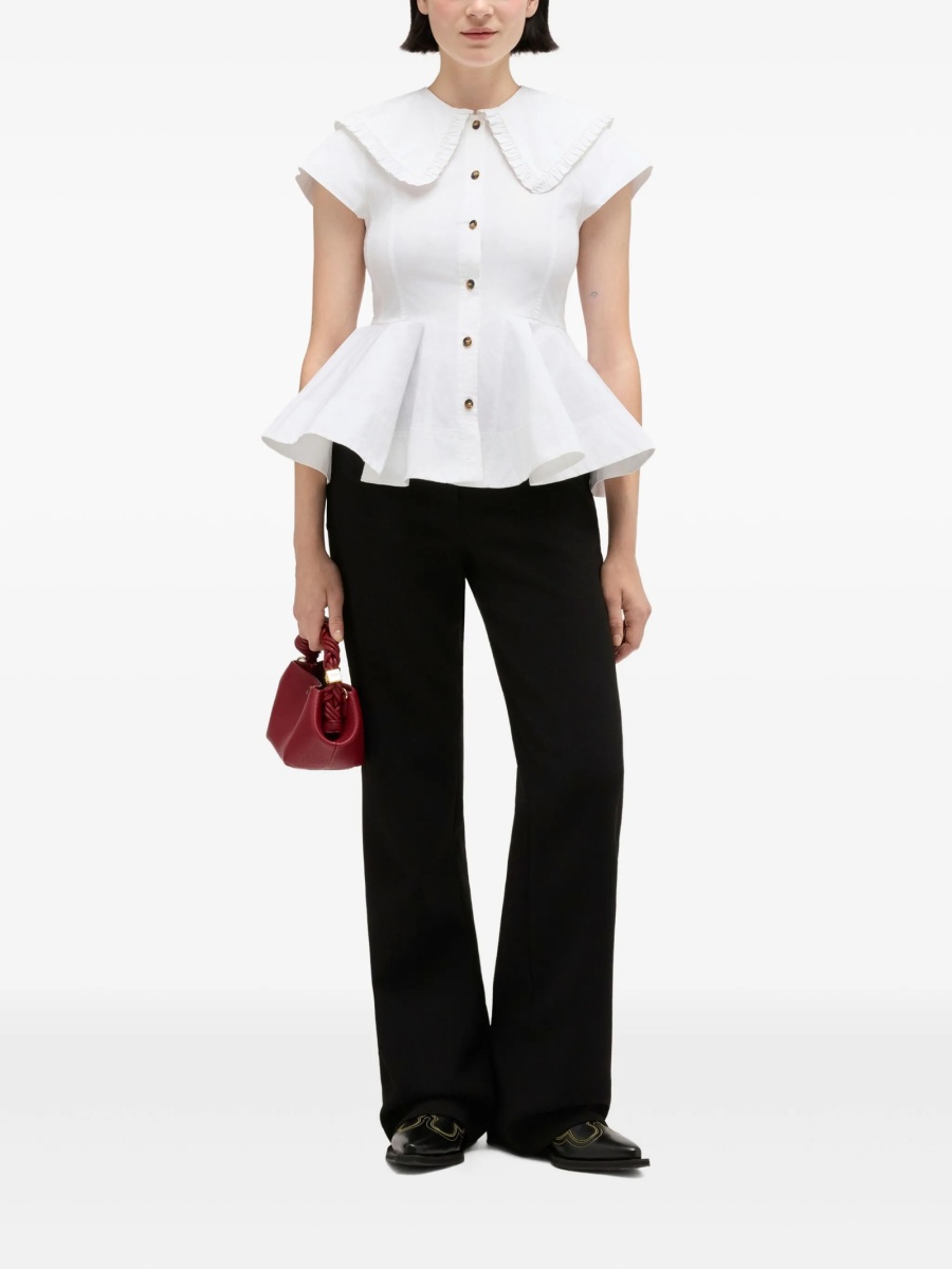 Bluza Ganni alba - Img 2