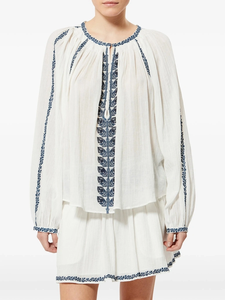 Bluza ISABEL MARANT ETOILE alba - Img 3