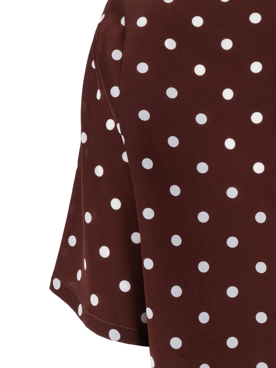 Bluza P.A.R.O.S.H. maro din matase - Img 3