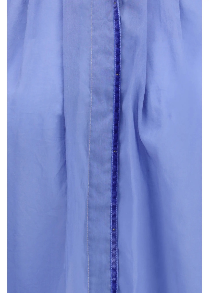 Bluza pleated high-neck Blouse - Img 3