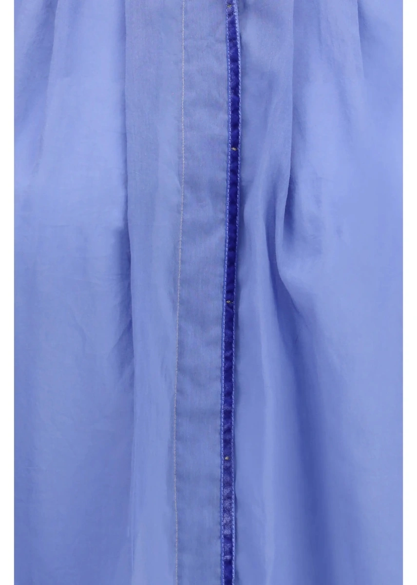 Bluza pleated high-neck Blouse - Img 3