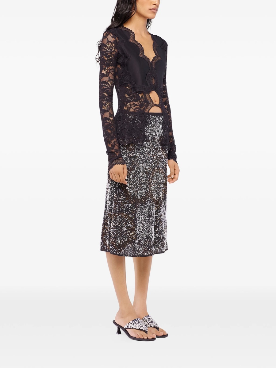 Bluza RABANNE neagra - Img 3