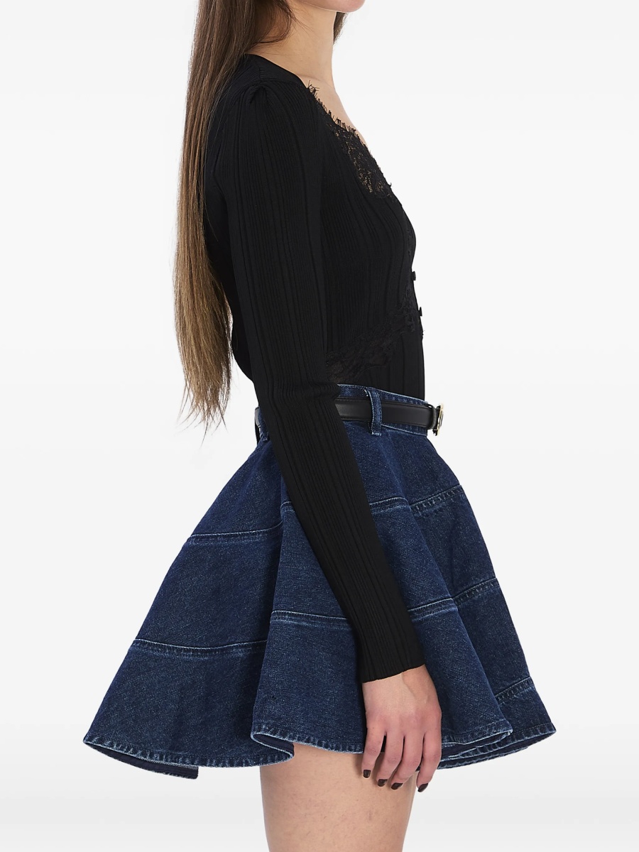 Bluza Self-Portrait neagra - Img 4