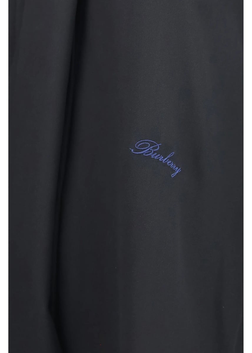 Bluza Silk Blouse with embroidered logo and scarf detail - Img 3