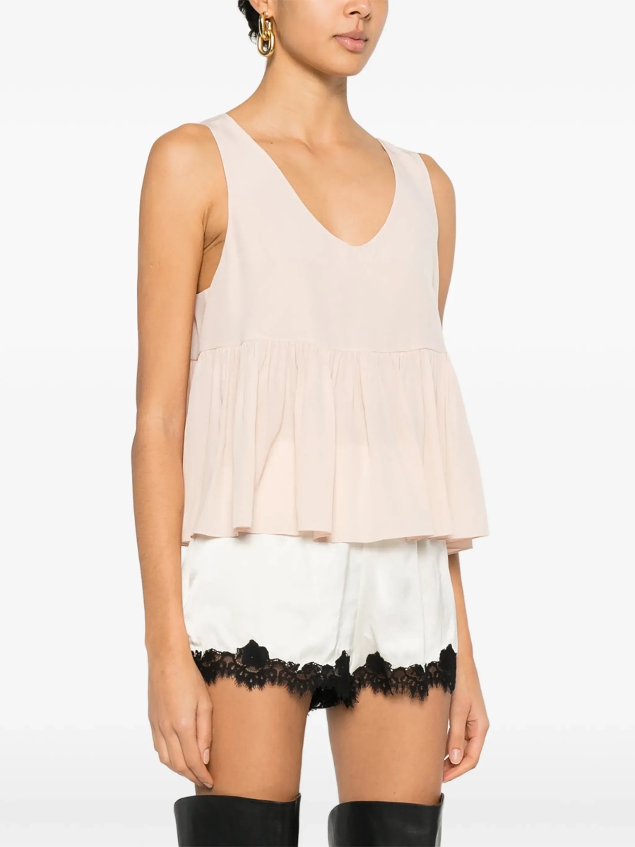 Bluza Silk crepe de chine top - Img 3