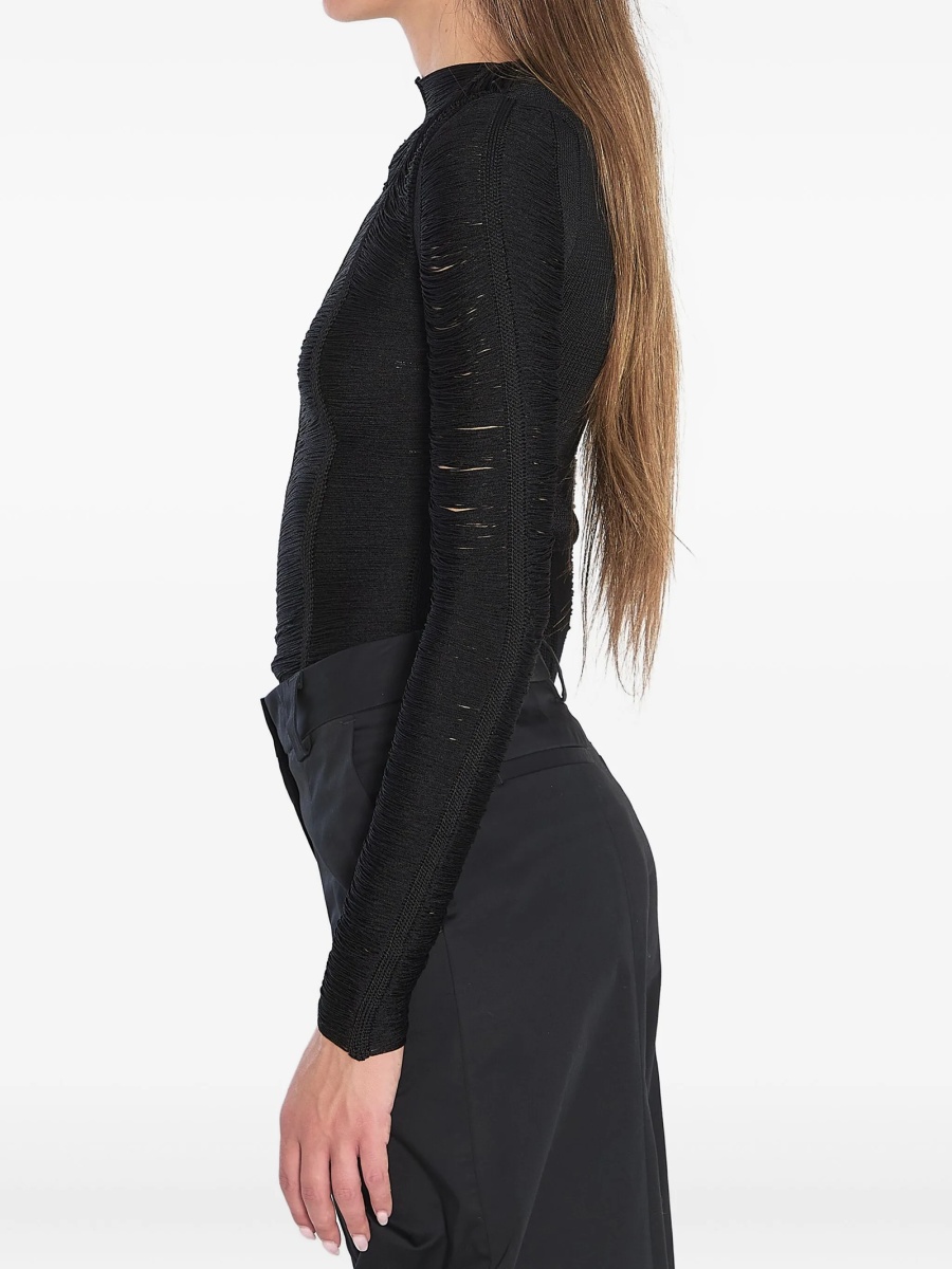 Bluza THE ATTICO neagra - Img 3