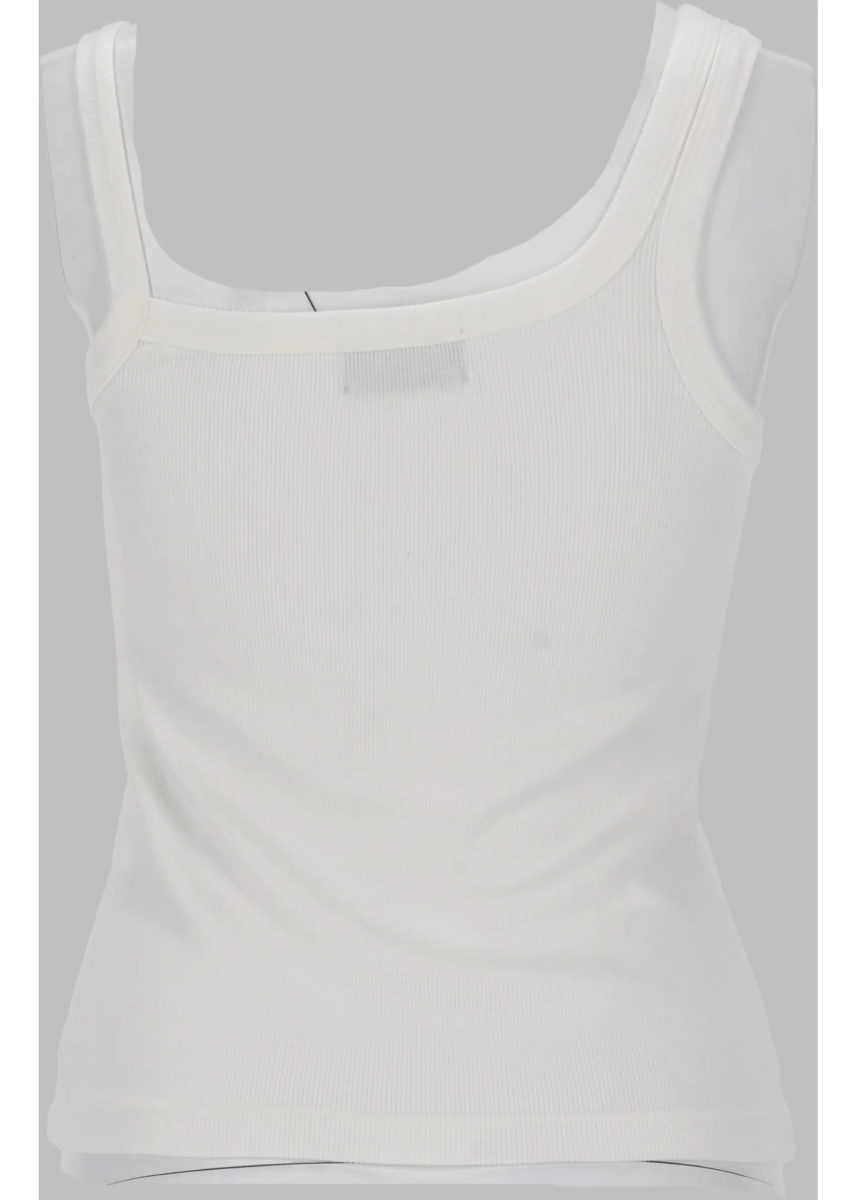 Bluza Top "Asymmetric" Con Micro Logo - Img 2
