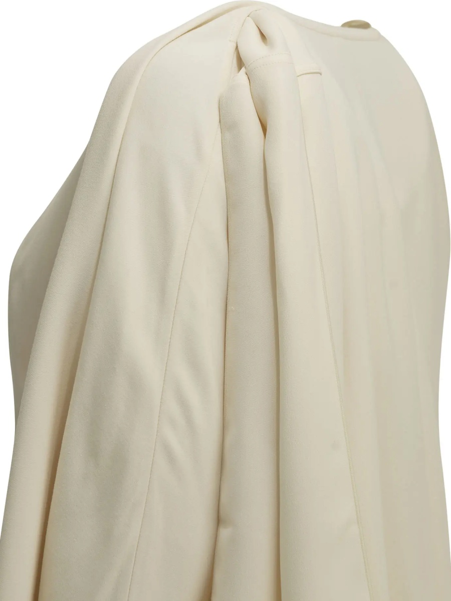 Bluza TOTÊME Blouse with a scarf neckline - Img 4
