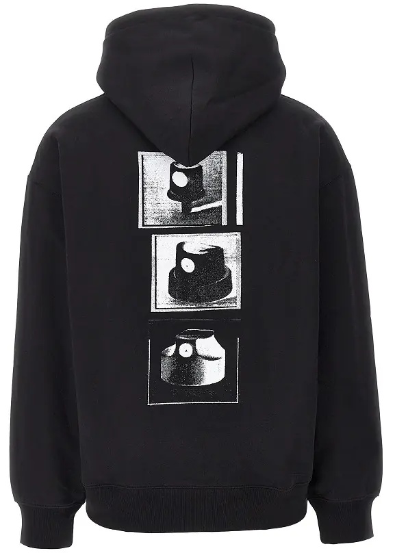 Bluza trening 'Caps' print hoodie - Img 3