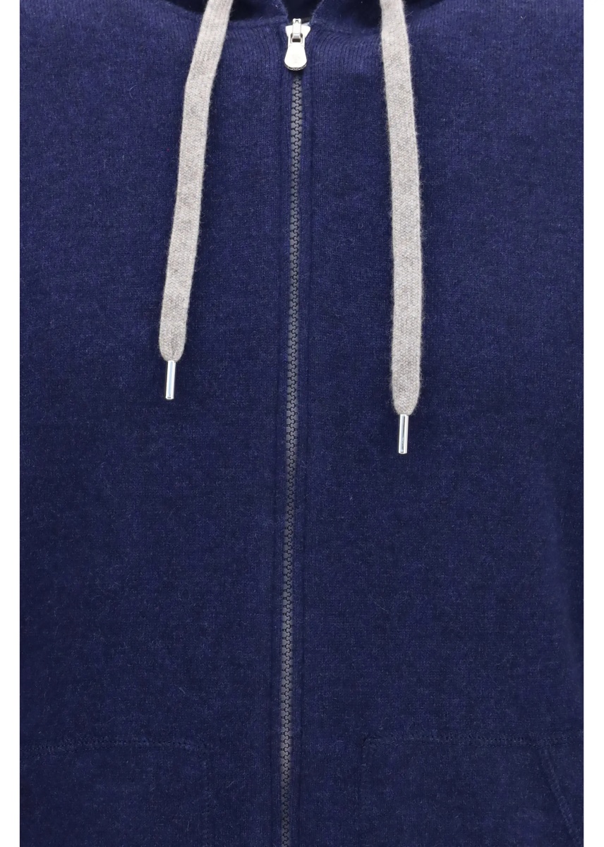 Bluza trening Cashmere zip-up Hoodie - Img 3
