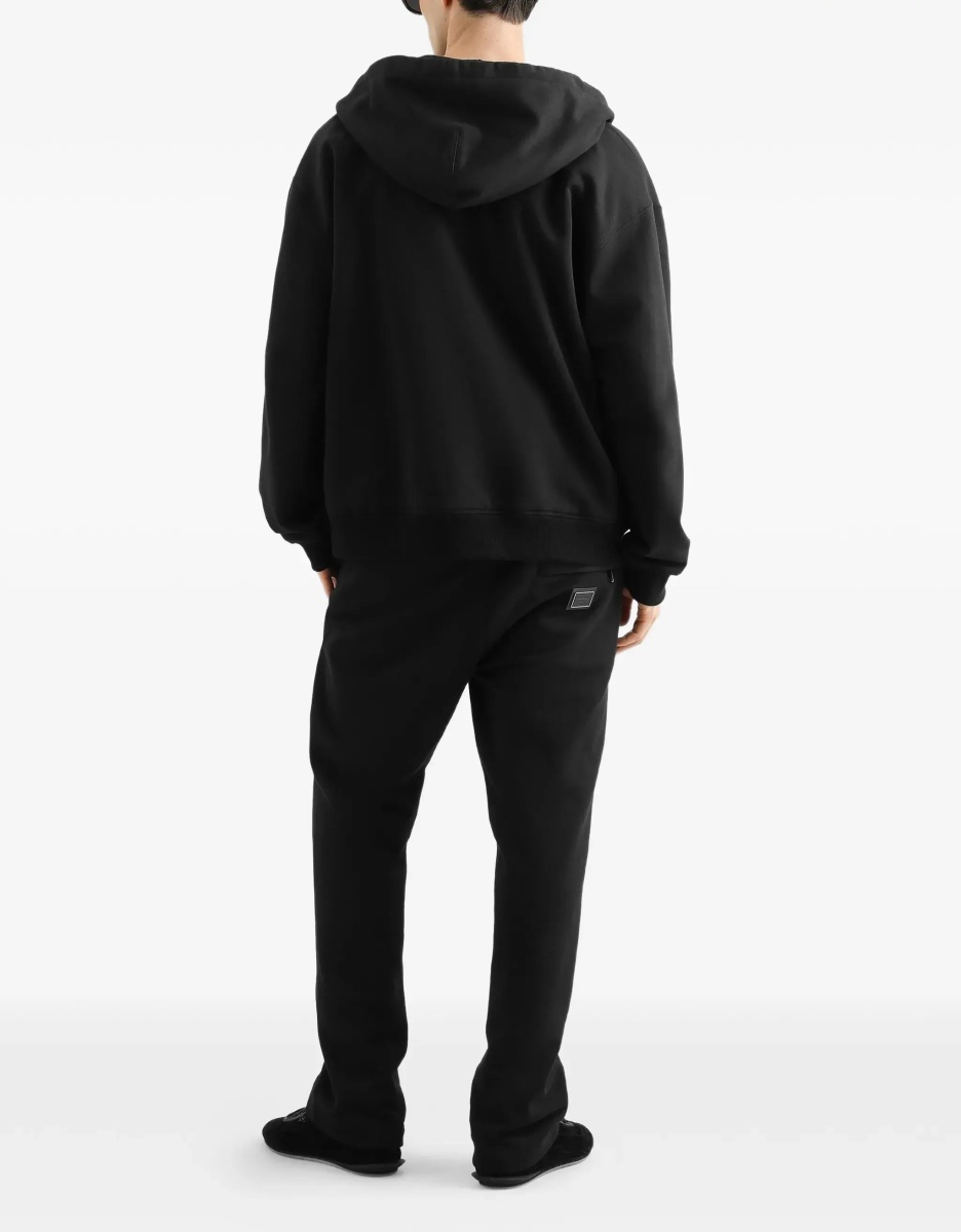 Bluza trening Cotton Hooded Sweatshirt with DG plaque - Img 5