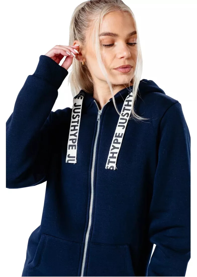 Bluza trening Drawstring Zip Hoodie - Img 3