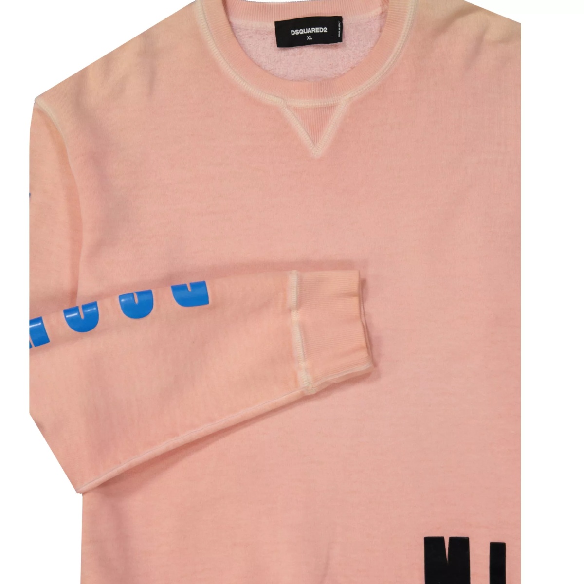 Bluza trening Dsquared2 Cotton Sweatshirt - Img 3