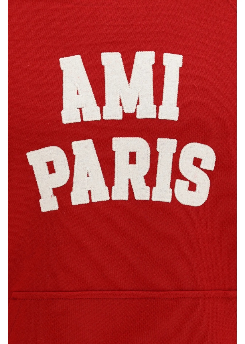 Bluza trening Embroidered cotton Hoodie - Img 3