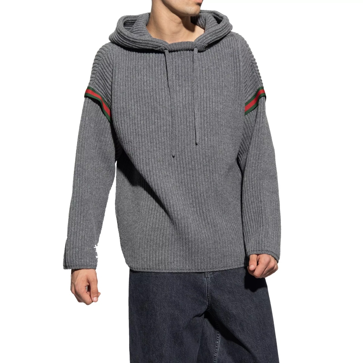 Bluza trening Gucci Wool Zipped Sweatshirt - Img 2