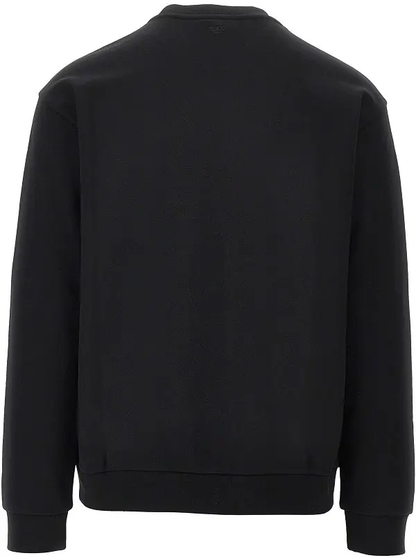Bluza trening Logo print crewneck sweatshirt - Img 3