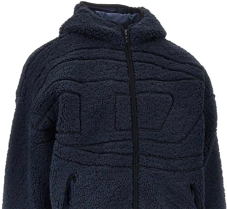 Bluza trening 'Zat' Teddy fleece blouson jacket - Img 2