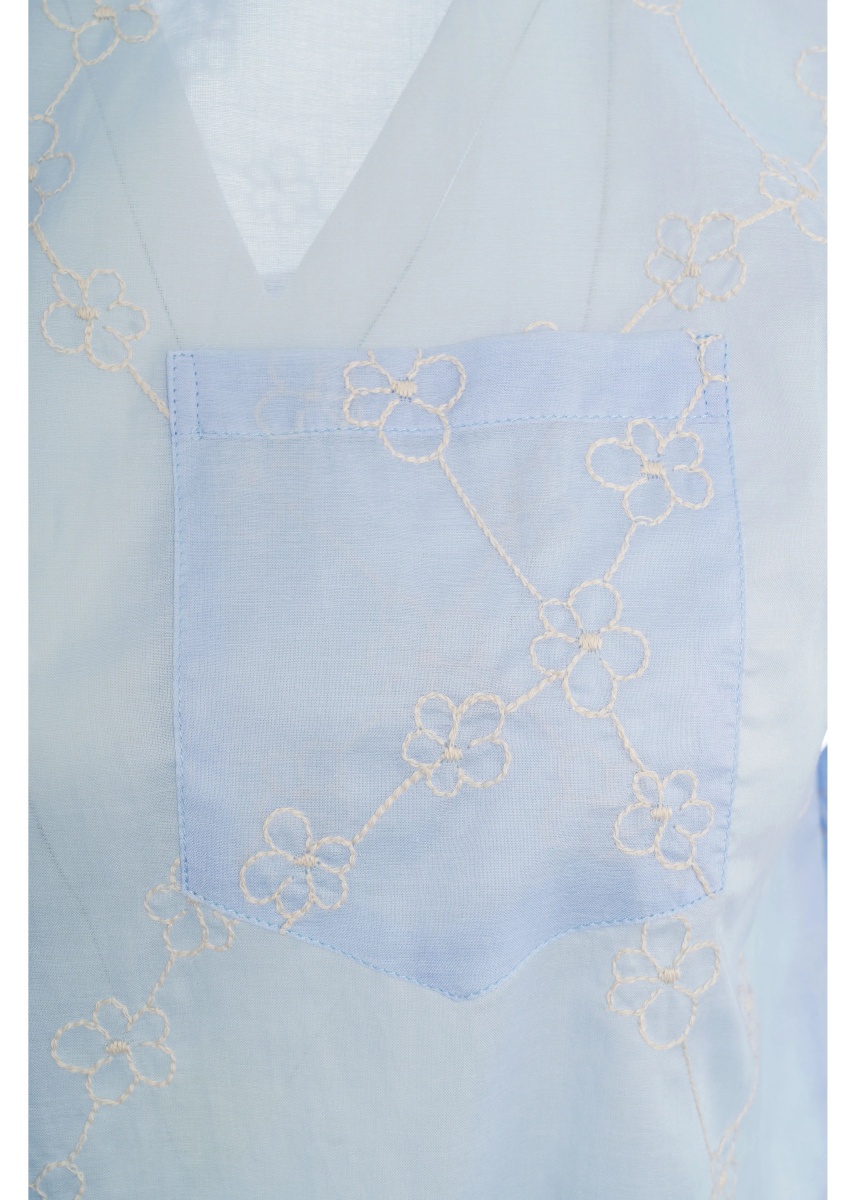 Bluze Blouse with floral embroidery - Img 4
