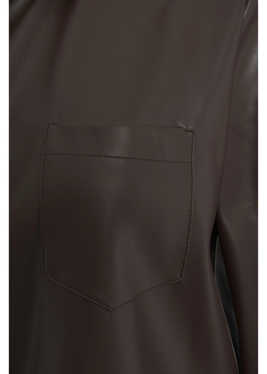 Bluze Shirt in leather look - Img 4