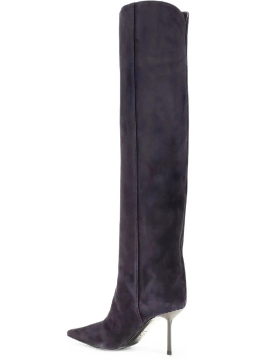 Bocanci Bella over-the-knee suede Boots - Img 4