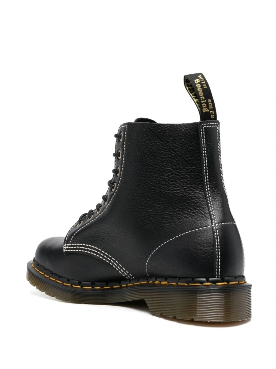 Bocanci Dr. Martens negri din piele - Img 3