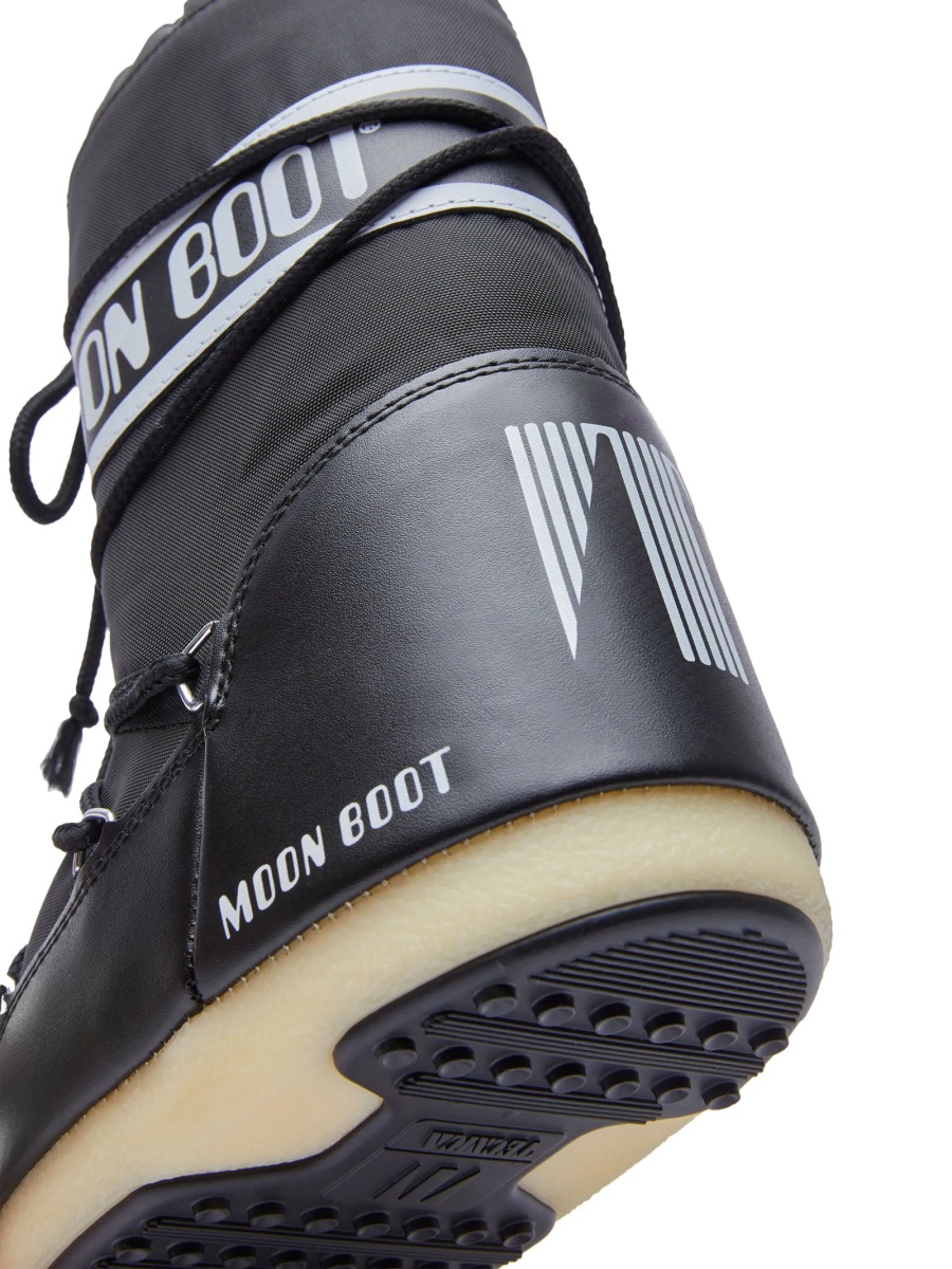 Bocanci Moon Boot negri din polyester - Img 3