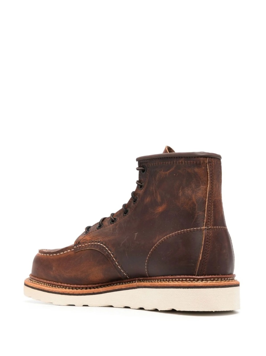 Bocanci Red Wing maro din piele - Img 3