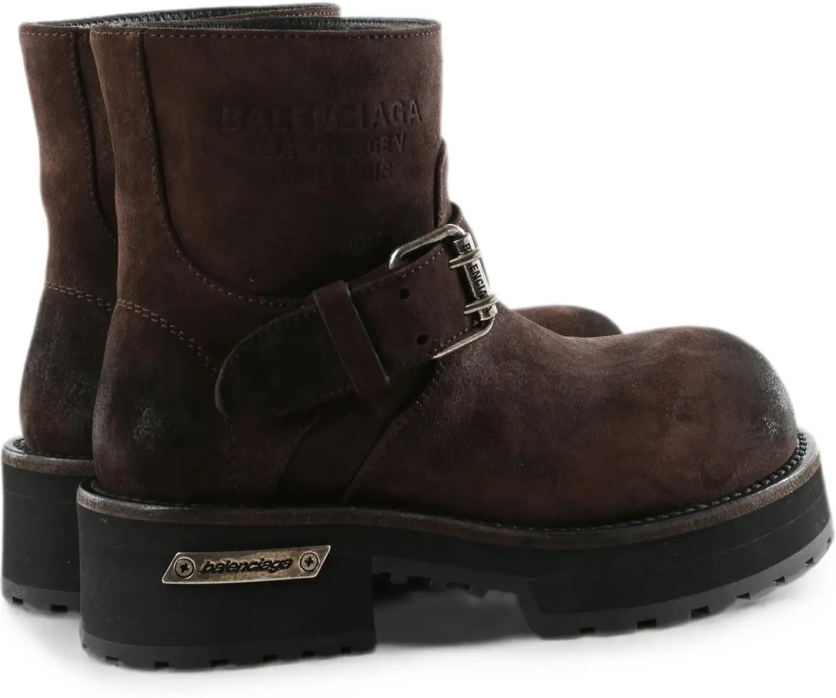 Bocanci Venom mini waxed suede calf leather ankle Boots - Img 5